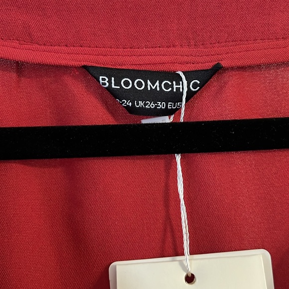 NWT | BloomChic Red Blouse - Picture 4 of 4